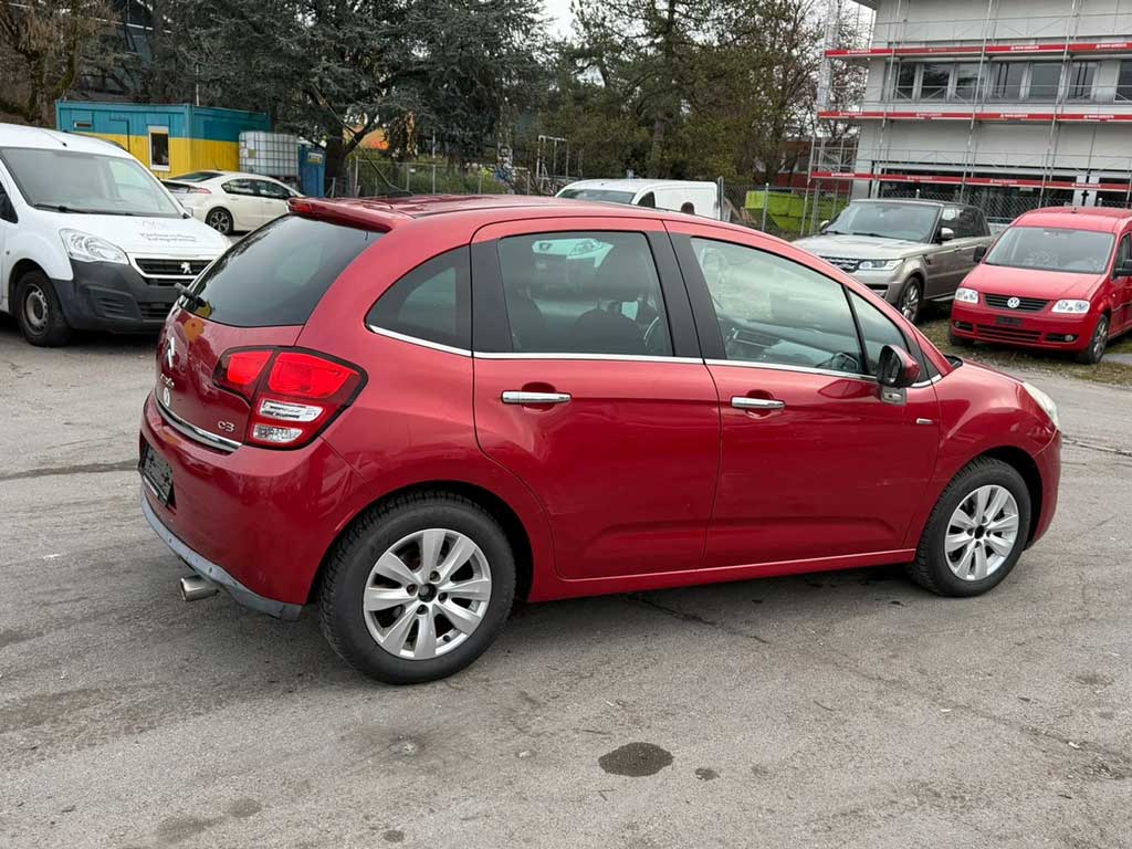 CITROËN C3 1.6i Exclusive automatique 2010 rouge-bordeaux vendre ma voiture