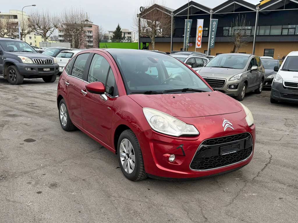 CITROËN C3 1.6i Exclusive automatique 2010 rouge-bordeaux vendre ma voiture