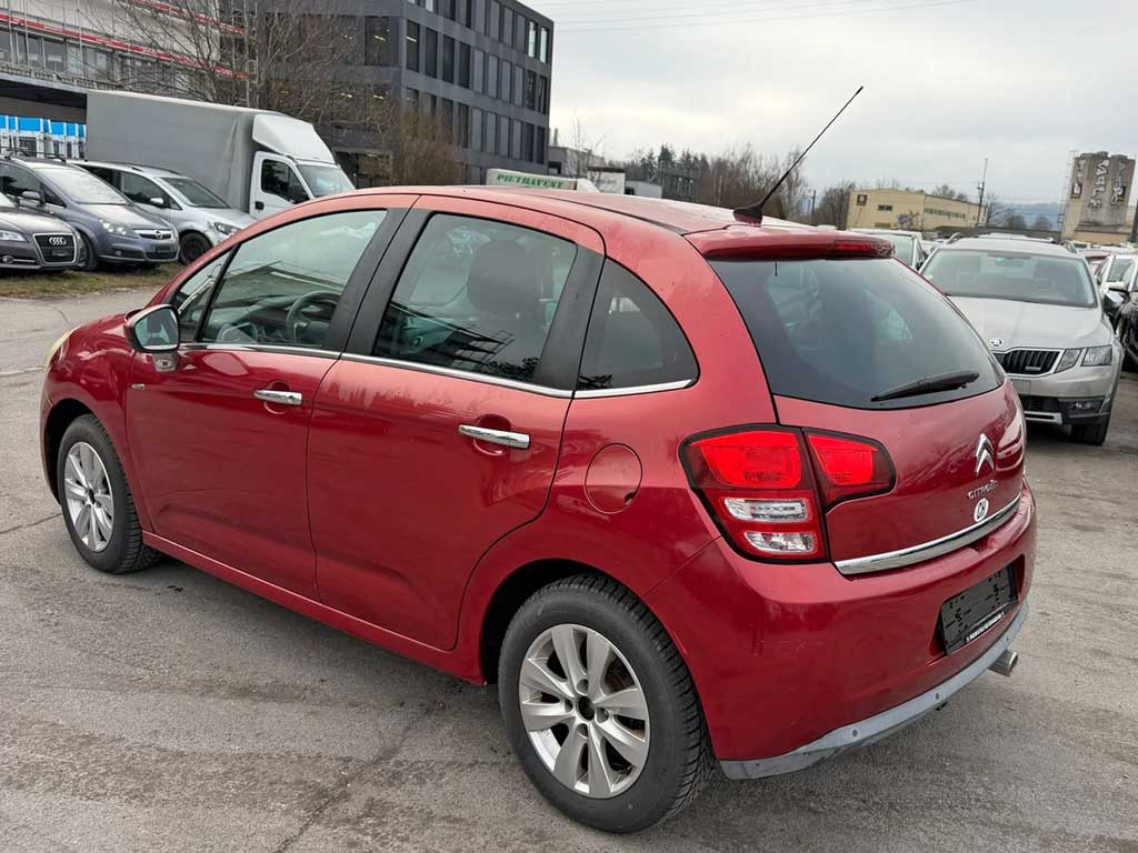 CITROËN C3 1.6i Exclusive automatique 2010 rouge-bordeaux vendre ma voiture